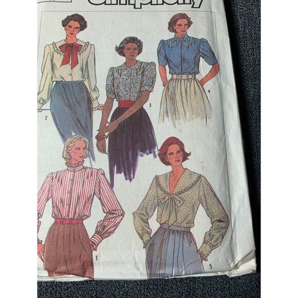 Simplicity Misses Shirt Sewing Pattern sz 16 7233 - uncut - Picture 2 of 9